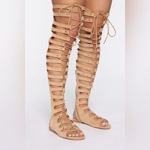 Fashion nova gladiator sandals